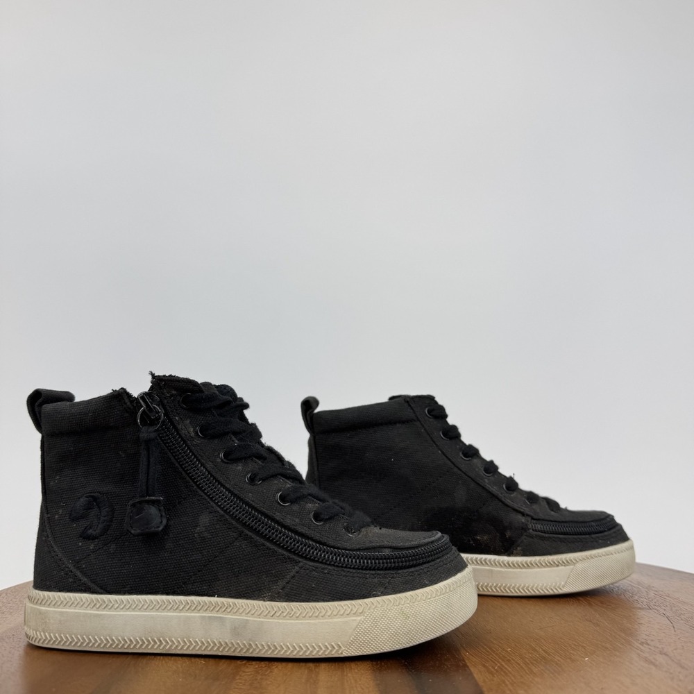 Little Kids Unisex Billy Classic Lace High Black Casual Sneakers Shoes Size 12 C